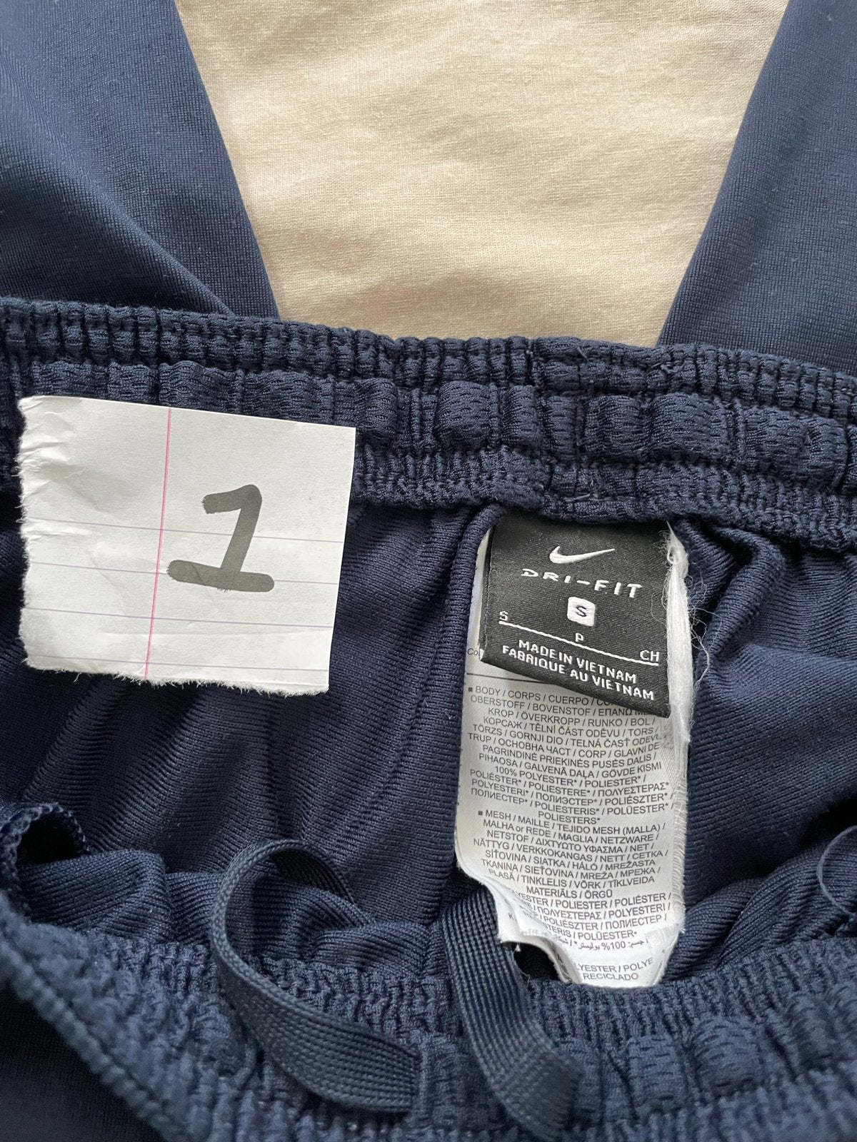 Nike Dri-FIT Trainingsbroek - Maat S, Blauw, Ophalen of Verzenden, Zo goed als nieuw, Algemeen