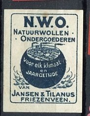 1920 Recamelabel Tilanus NWO Friezenveen (VK-1), Ophalen, Gebruikt