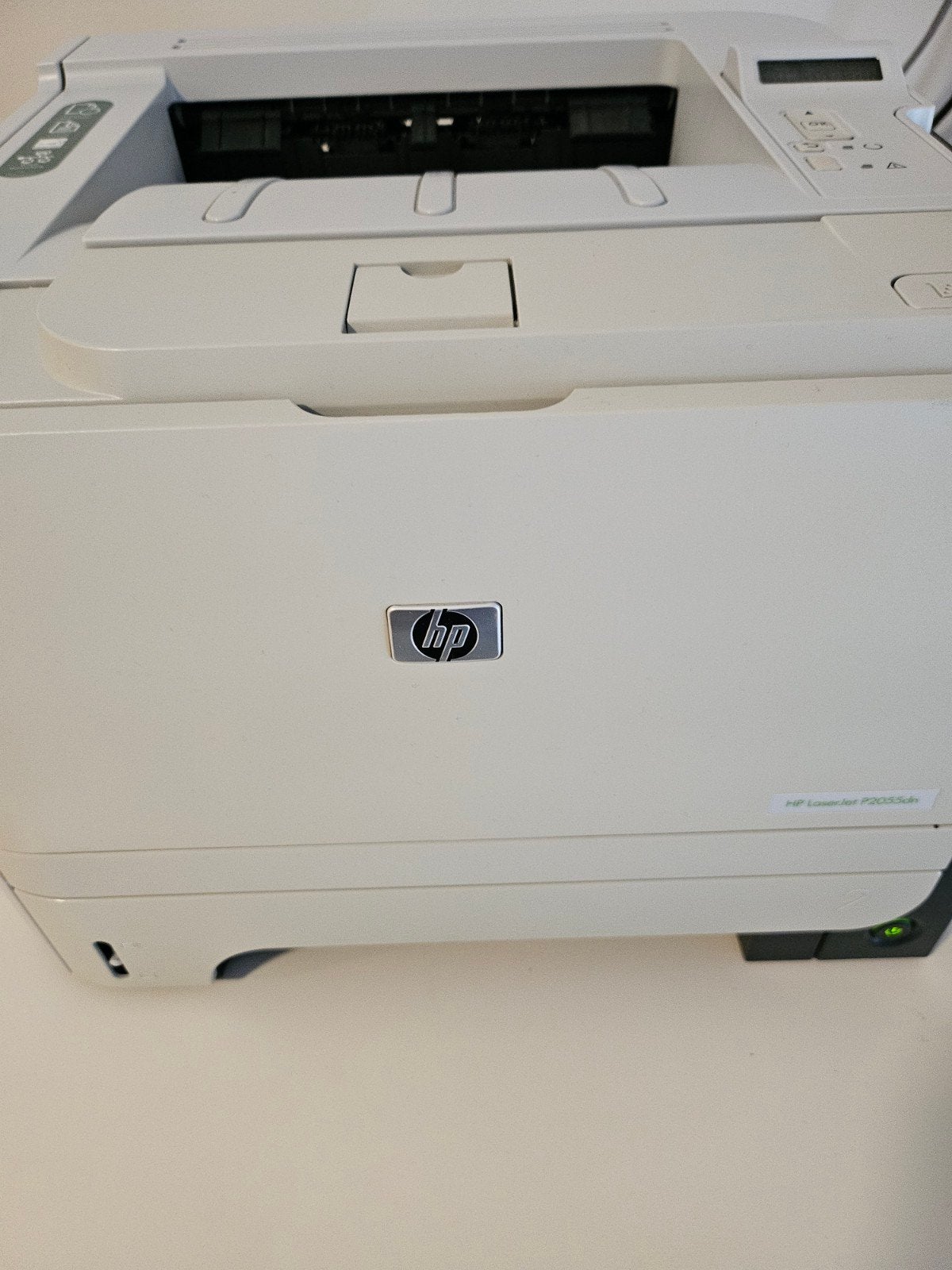 HP LaserJet P2055dn Laserprinter met nieuwe cartridge, Computers en Software, Printers, Gebruikt, Printer, Laserprinter, Zwart-en-wit printen