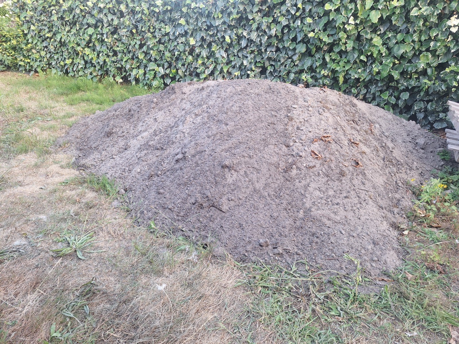 grond, Ophalen, Tuinaarde