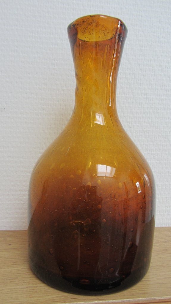 Glazen vaas  /  fles, Antiek en Kunst, Ophalen of Verzenden