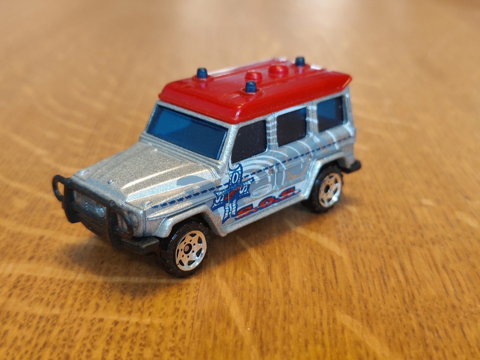 Matchbox Mercedes 280 GE SOS, Ophalen of Verzenden, Zo goed als nieuw, Auto