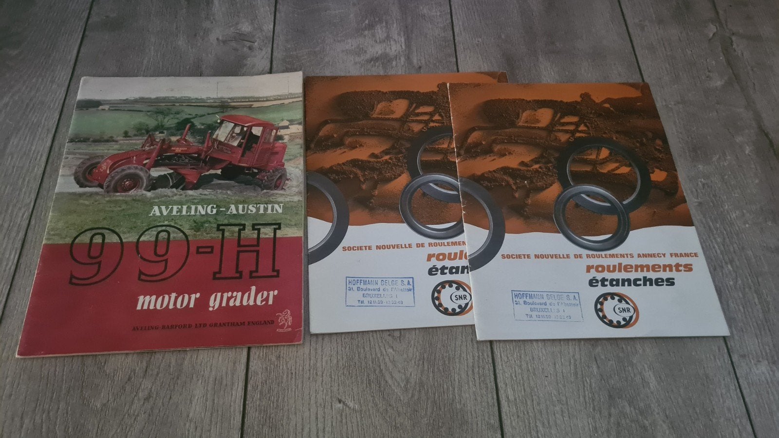 Aveling Austin 99 H tractor brochure, Ophalen of Verzenden, Gelezen, Overige merken