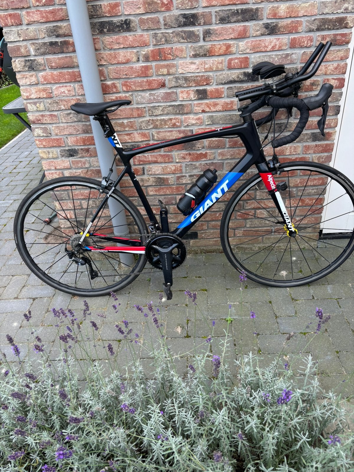 Te koop een prima Giant Defy racefiets, Ophalen, Gebruikt, Carbon, Giant