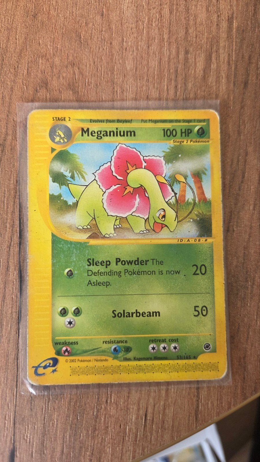 Pokémon Meganium 31/165 Expedition Base Set, Hobby en Vrije tijd, Verzamelkaartspellen | Pokémon, Ophalen of Verzenden