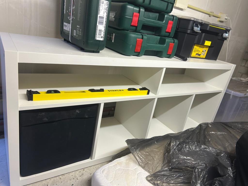 Kallax tv meubel, Ophalen, 25 tot 50 cm, Minder dan 100 cm