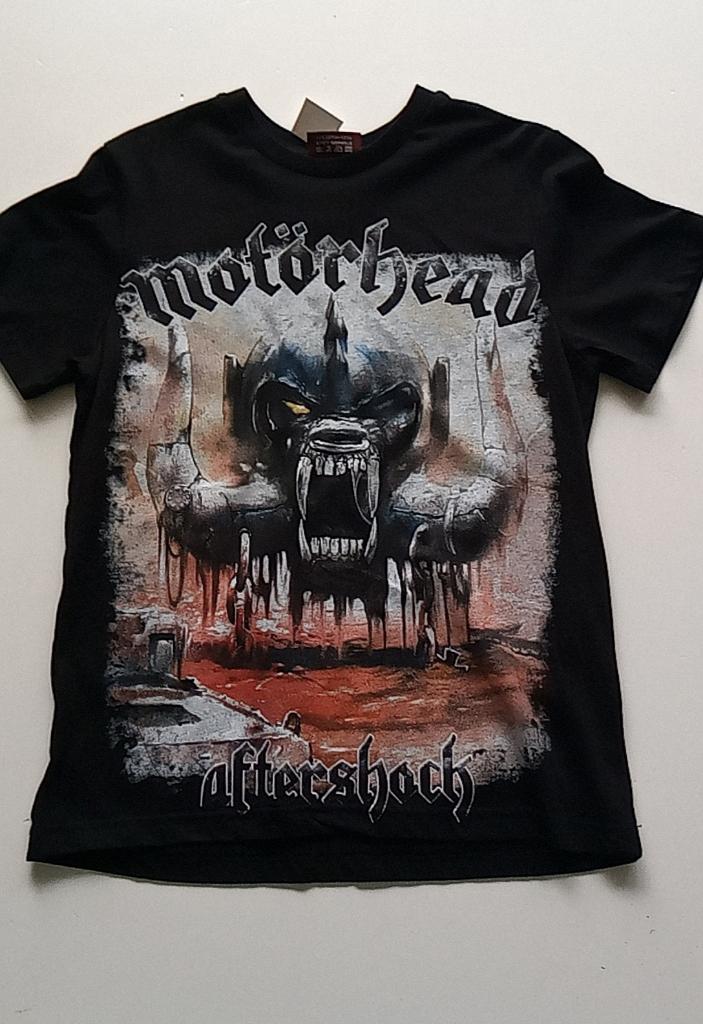 Motorhead prachtig Aftershock t shirt maat S en M   Lemmy, Verzenden, Nieuw, Kleding