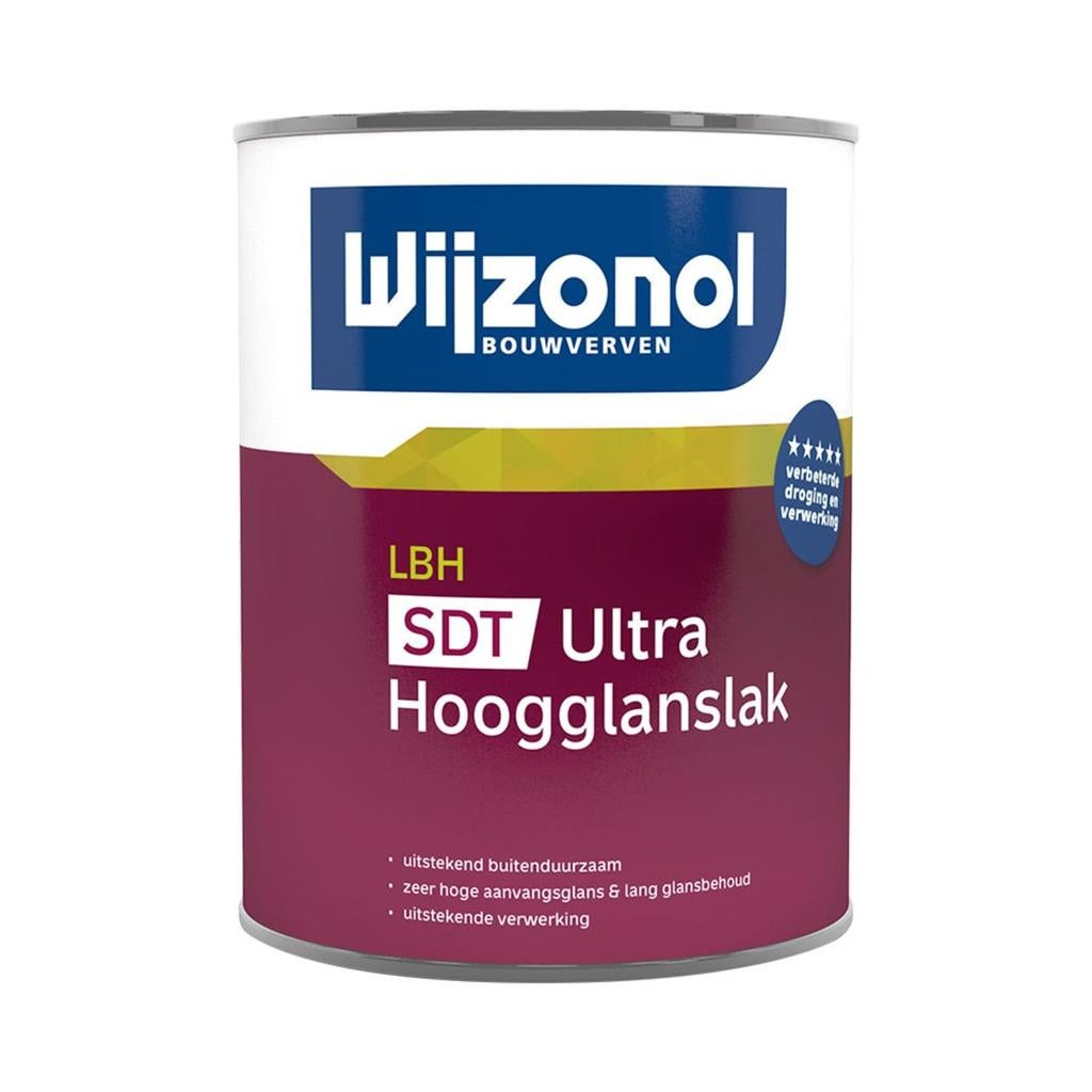 Wijzonol LBH SDT Ultra Hoogglanslak 2,5L, Ophalen, Overige kleuren, Nieuw, Lak
