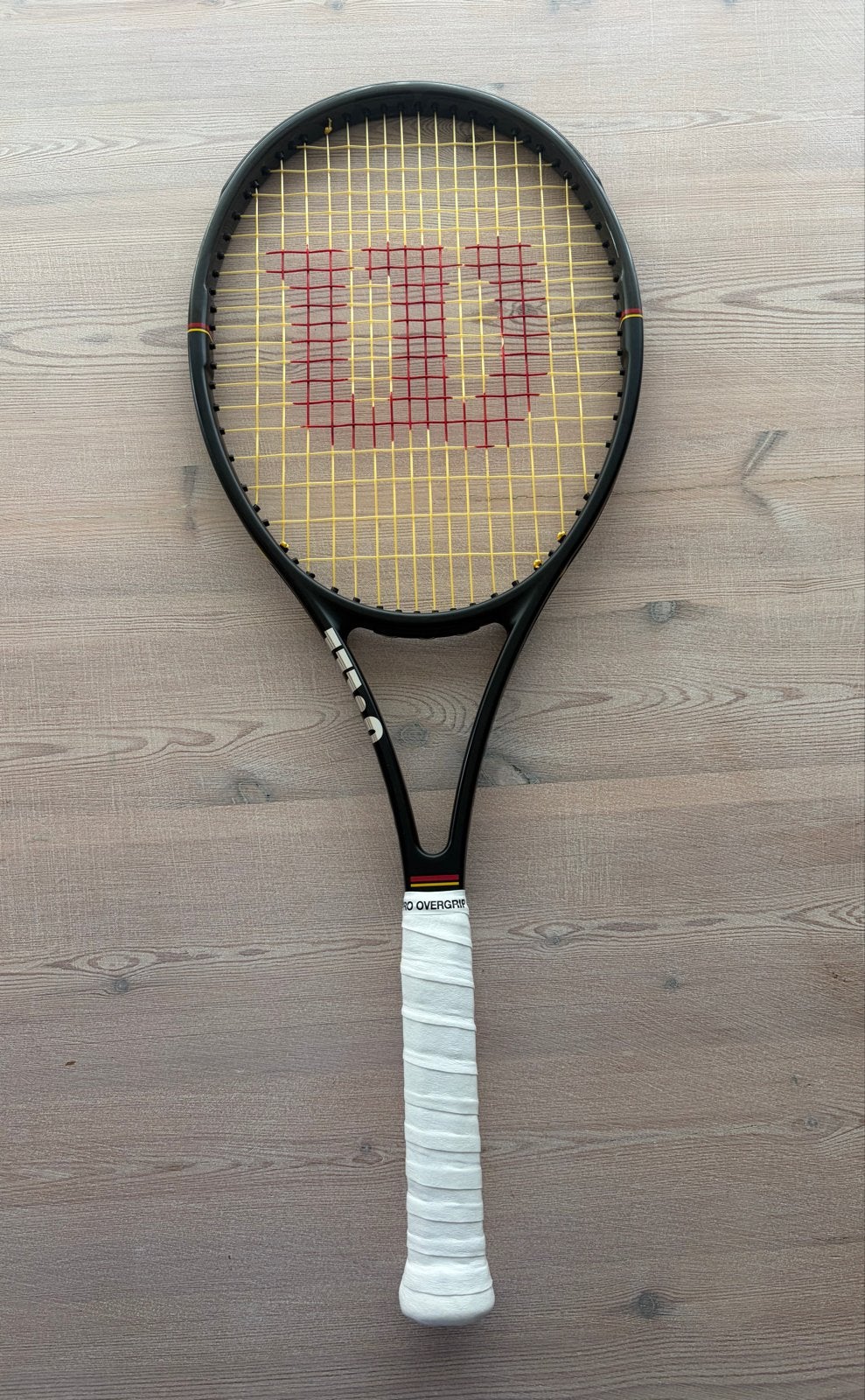 Wilson Pro Staff Classic 97 ZGAN - Incl. nwe snaar/overgrip!, Sport en Fitness, Tennis, Ophalen of Verzenden, Zo goed als nieuw