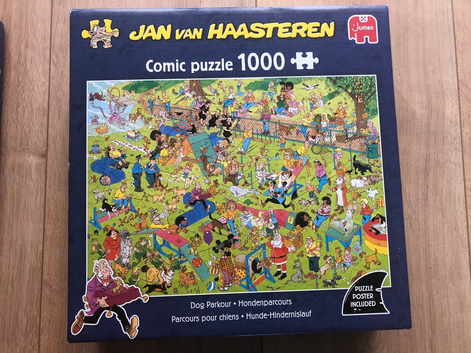 Jan van Haasteren - Hondenparcours, Ophalen, 500 t/m 1500 stukjes, Zo goed als nieuw