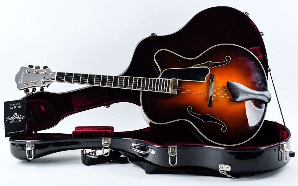 Eastman sunburst AR810CE all solid wood full size Jazz box, Ophalen, Gebruikt, Hollow body, Overige merken
