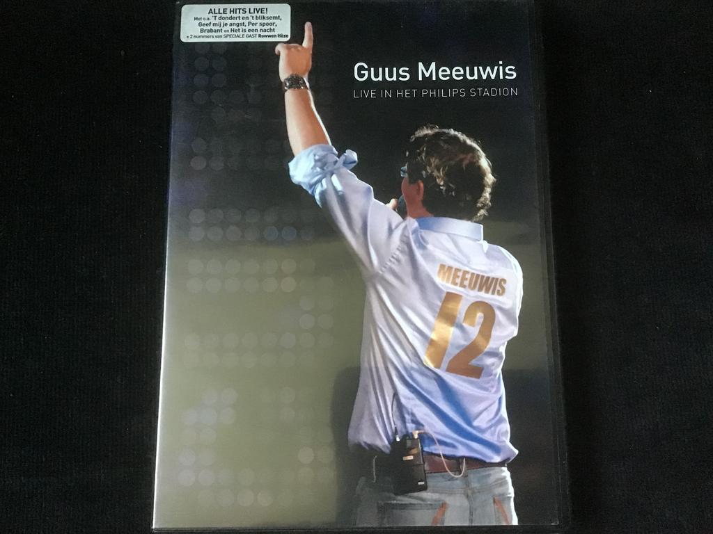 Guus Meeuwis Live in het Philips Stadion dvd, Alle leeftijden, Ophalen of Verzenden, Zo goed als nieuw