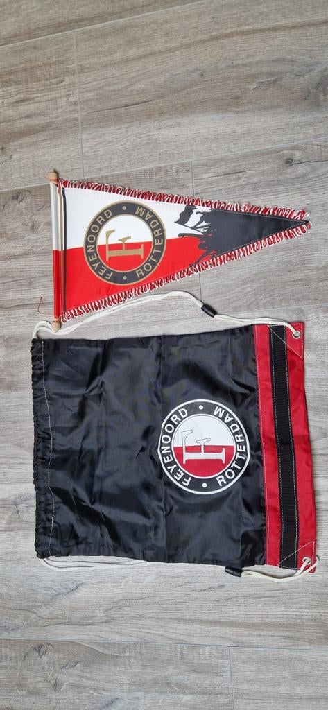 Diverse Feyenoord items: tas, vaantjes, mokken en meer!, Ophalen of Verzenden, Gebruikt, Feyenoord, Overige typen