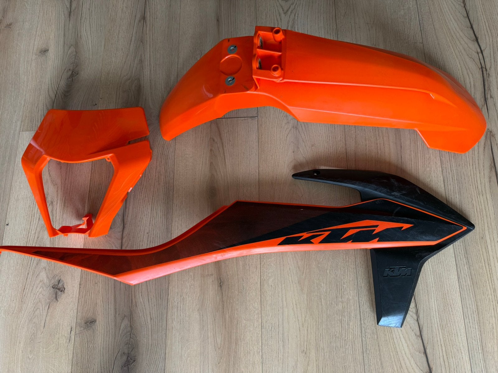 Ktm exc plastic kit orgineel , gebruikt 2020/2023, Ophalen, Gebruikt