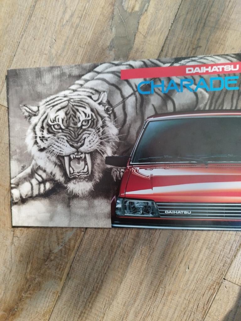 Daihatsu Charade folder uit 1987, Ophalen of Verzenden, Zo goed als nieuw, Daihatsu