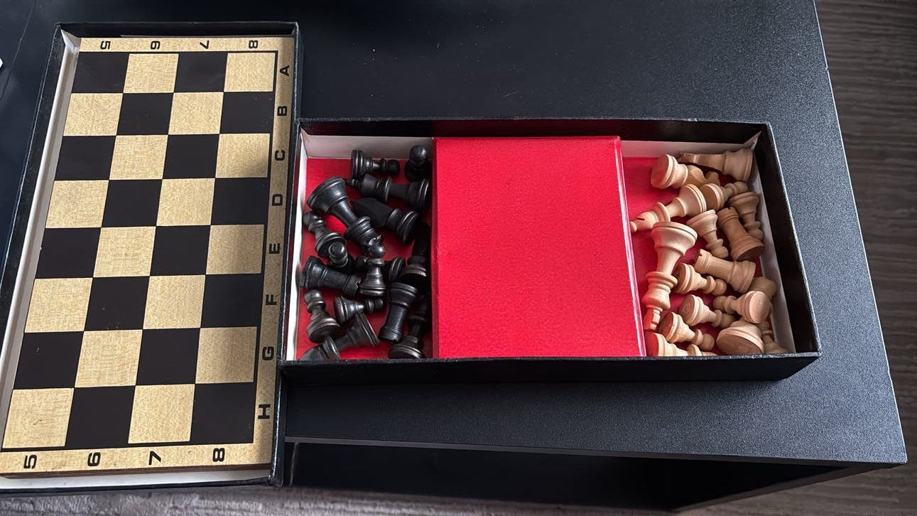 Rachez Paris Echecs schaakspel- Compact en Compleet, Een of twee spelers, Ophalen of Verzenden, Zo goed als nieuw, Reisspel