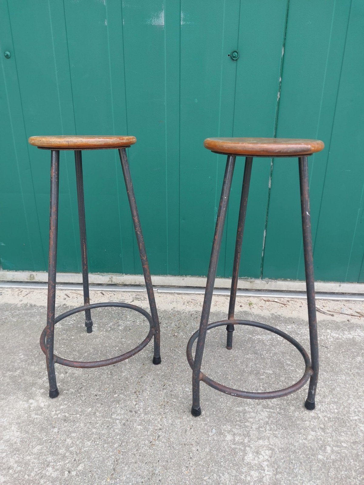 ⏺️⏺️Vintage krukjes 2 stuks - Leuk als plantentafel, Ophalen, Huis en Inrichting