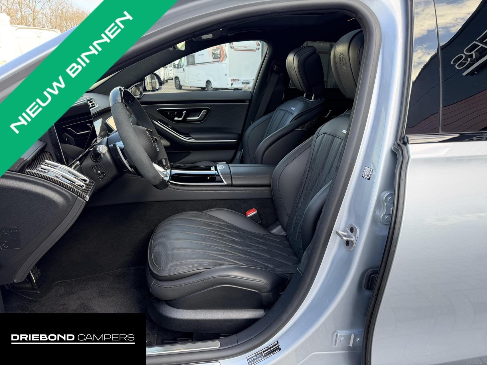 Mercedes S-klasse AMG 63 S E Keramisch Carbon In/Exterieur B, Gebruikt, Met garantie (alle), Vierwielaandrijving, Hybride Elektrisch/Benzine