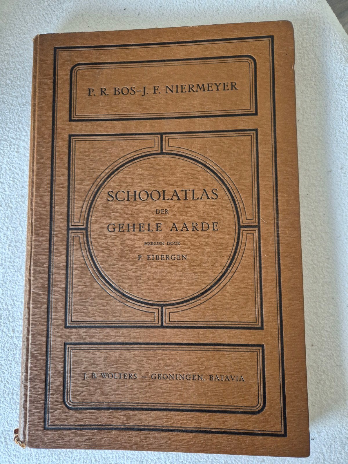 Schoolatlas der Gehele Aarde - P.R. Bos-J.F. Niermeyer, Boeken, P.R. Bos-J.F. Niermeyer, Niet van toepassing, Gamma, Ophalen