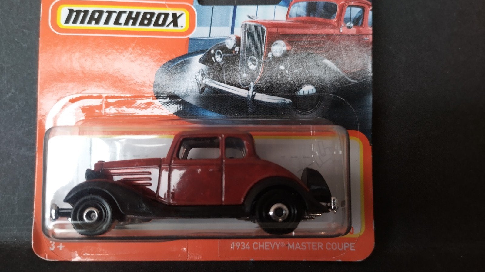 Chevrolet Master coupe 1934 1:64 Matchbox Pol, Auto, Verzenden, Nieuw, M