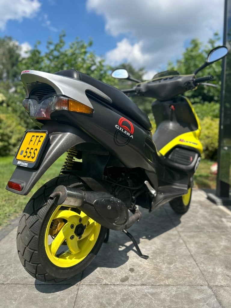 ⭐️Gilera runner sp pro geel Brom kenteken 70cc 2 takt⭐️, Niet ingevuld, Niet ingevuld, Niet ingevuld
