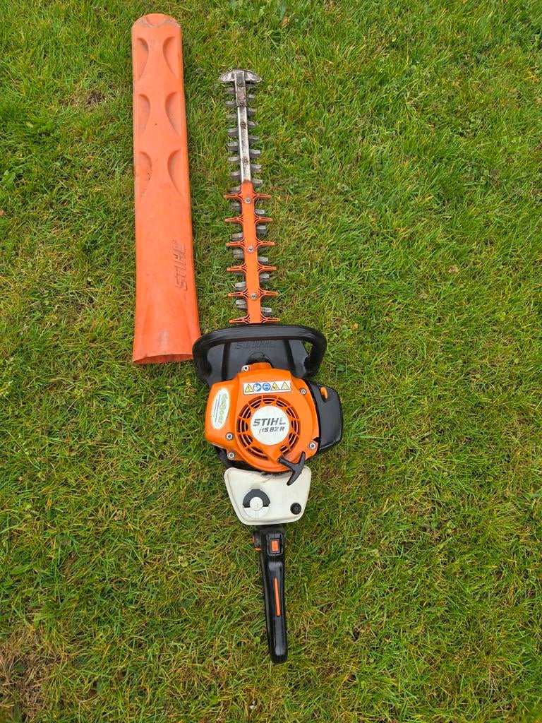 Stihl HS 82 R Heggenschaar benzine, Tuin en Terras, Ophalen of Verzenden, Gebruikt, Benzine, Stihl