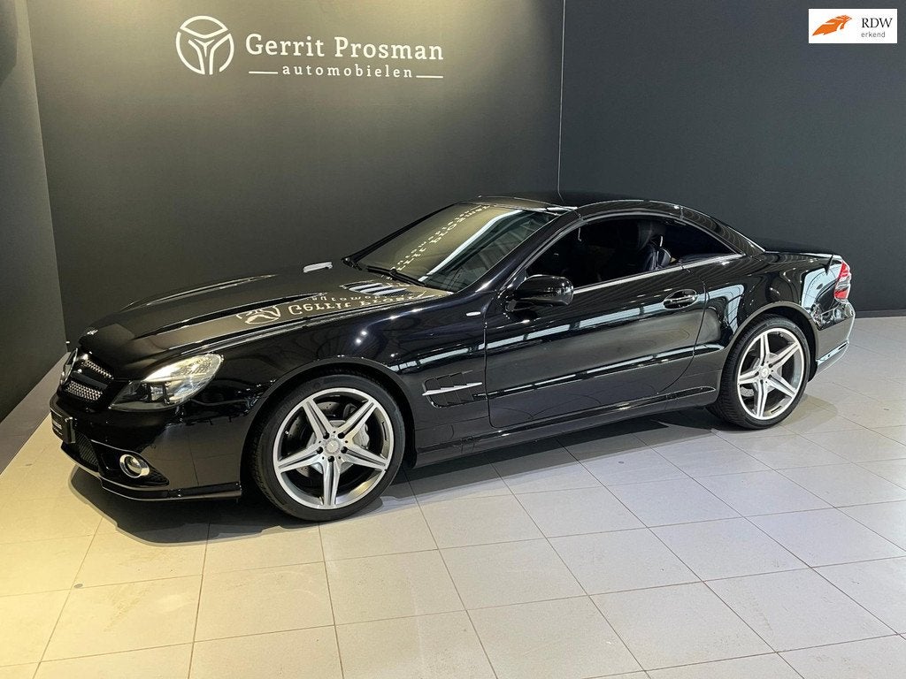 Mercedes-Benz SL-klasse 350 V6 Sportmotor | Slechts 79.549 k, Auto's, Mercedes-Benz, Automaat, Achterwielaandrijving, Gebruikt