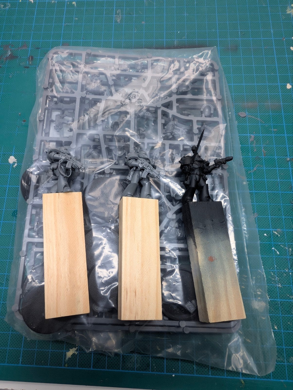 Horus Heresy 30k Space Marines 10x, Gebruikt, Figuurtje(s), Warhammer, Ophalen of Verzenden