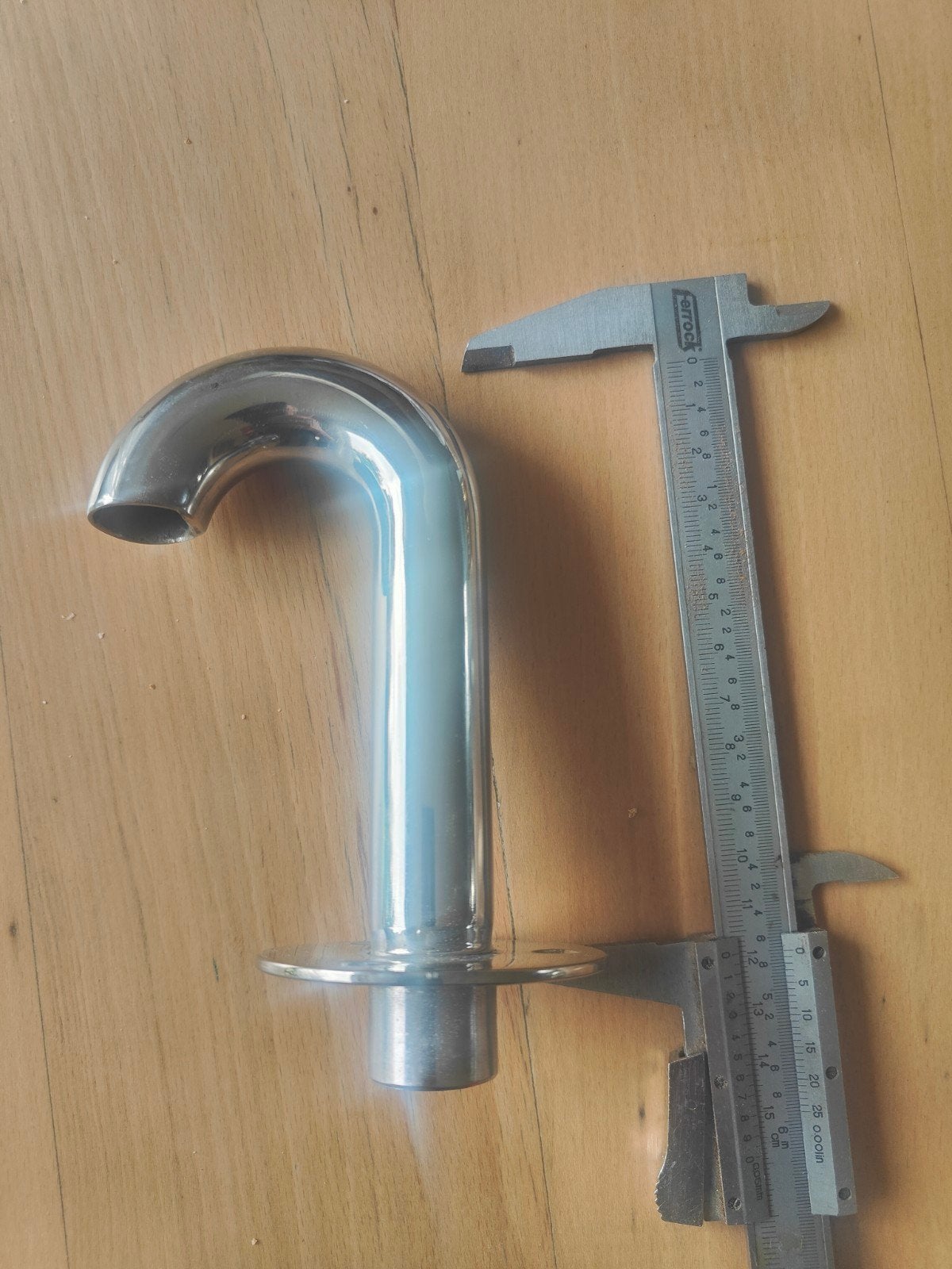 rvs zwaanshals 12 cm hoog - doorsnede 20 mm, Watersport en Boten, Ophalen of Verzenden, Nieuw, Overige typen