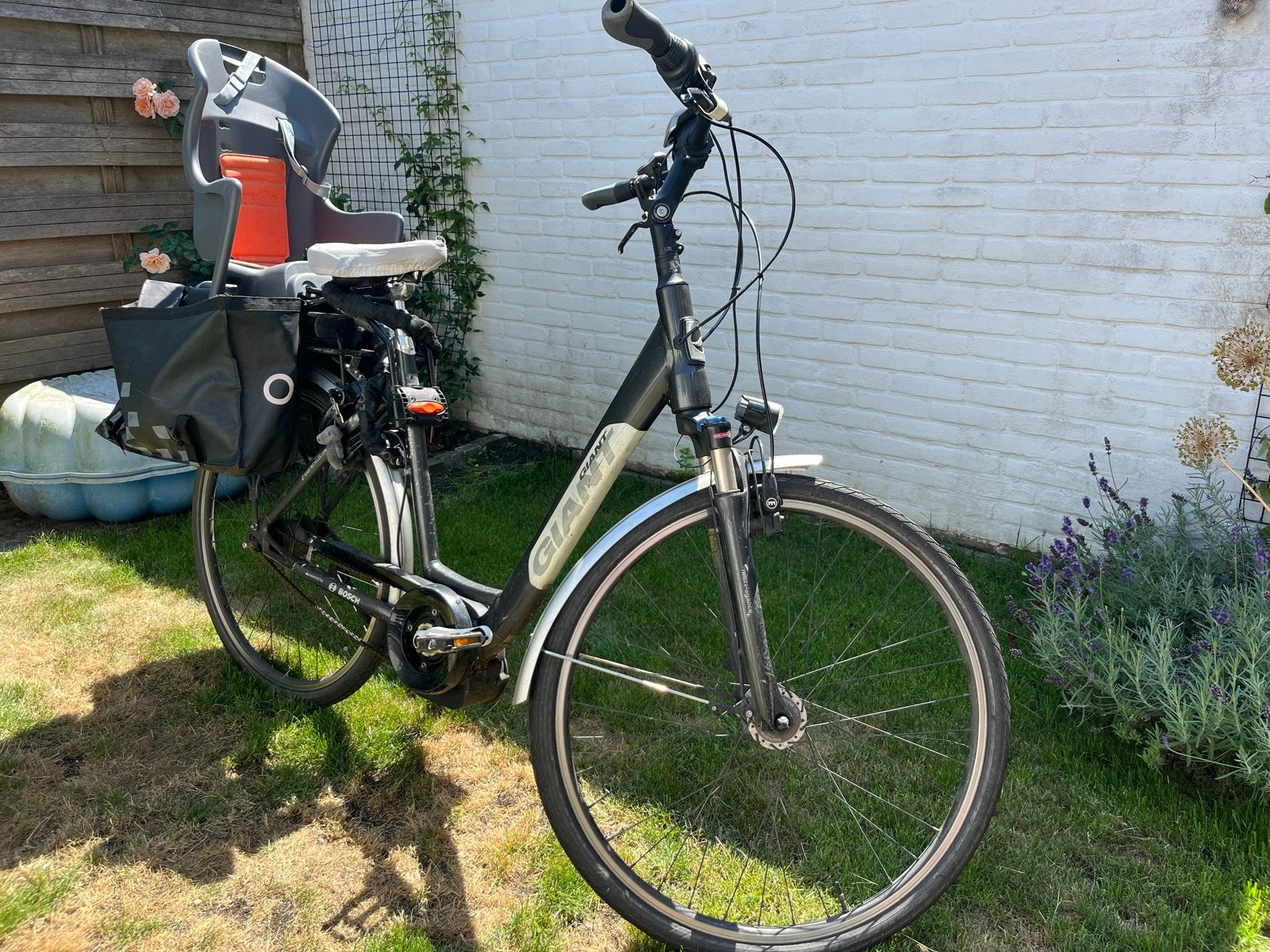 Giant Twist Elegance+ E-bike met Bosch motor, Ophalen, Giant, Schijfrem, 53 tot 56 cm
