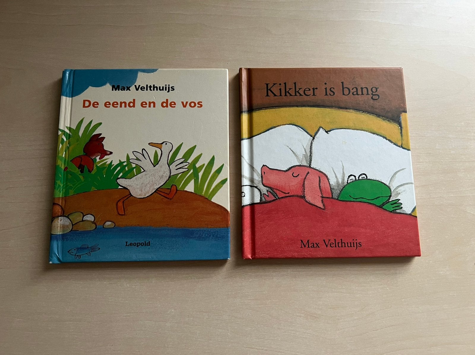 Kikker is bang ea door Max Velthuijs, Boeken, Ophalen of Verzenden, 3 tot 4 jaar