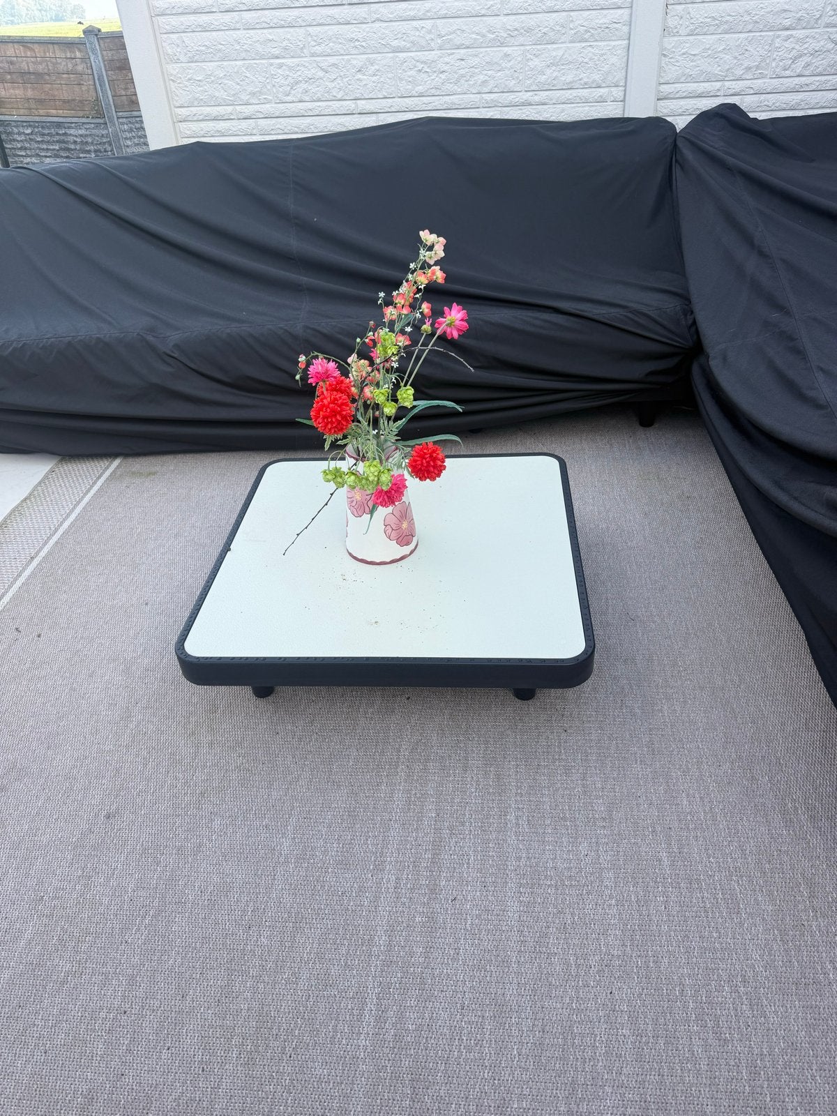 Fatboy Paletti Tuinsalontafel - Zo goed als nieuw, Ophalen, Zo goed als nieuw, Vierkant, Overige materialen