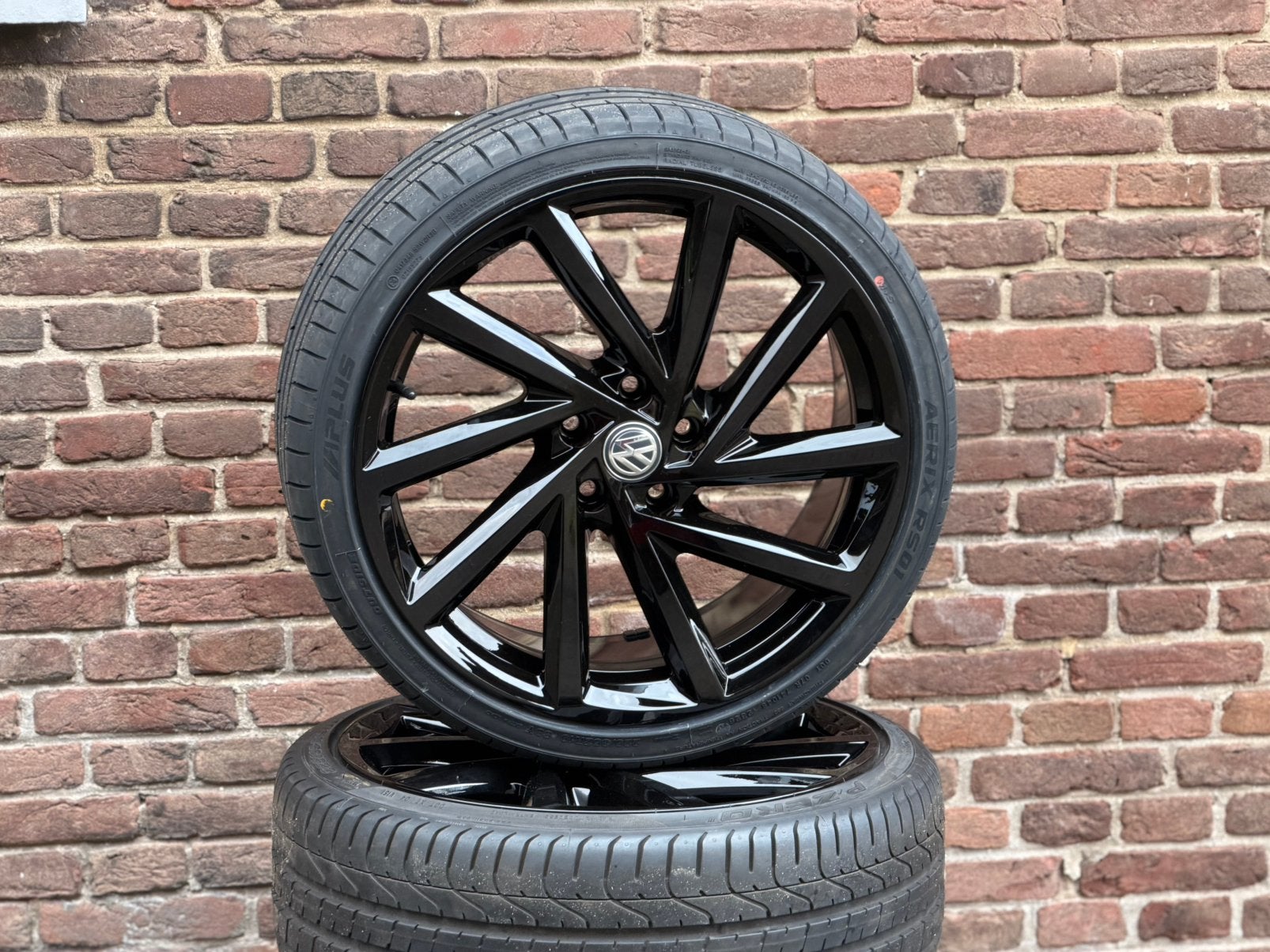 Originele Volkswagen Spielberg velgen 19 inch 5x112 Golf, Auto-onderdelen, Banden en Velgen, Gebruikt, Banden en Velgen, Personenwagen