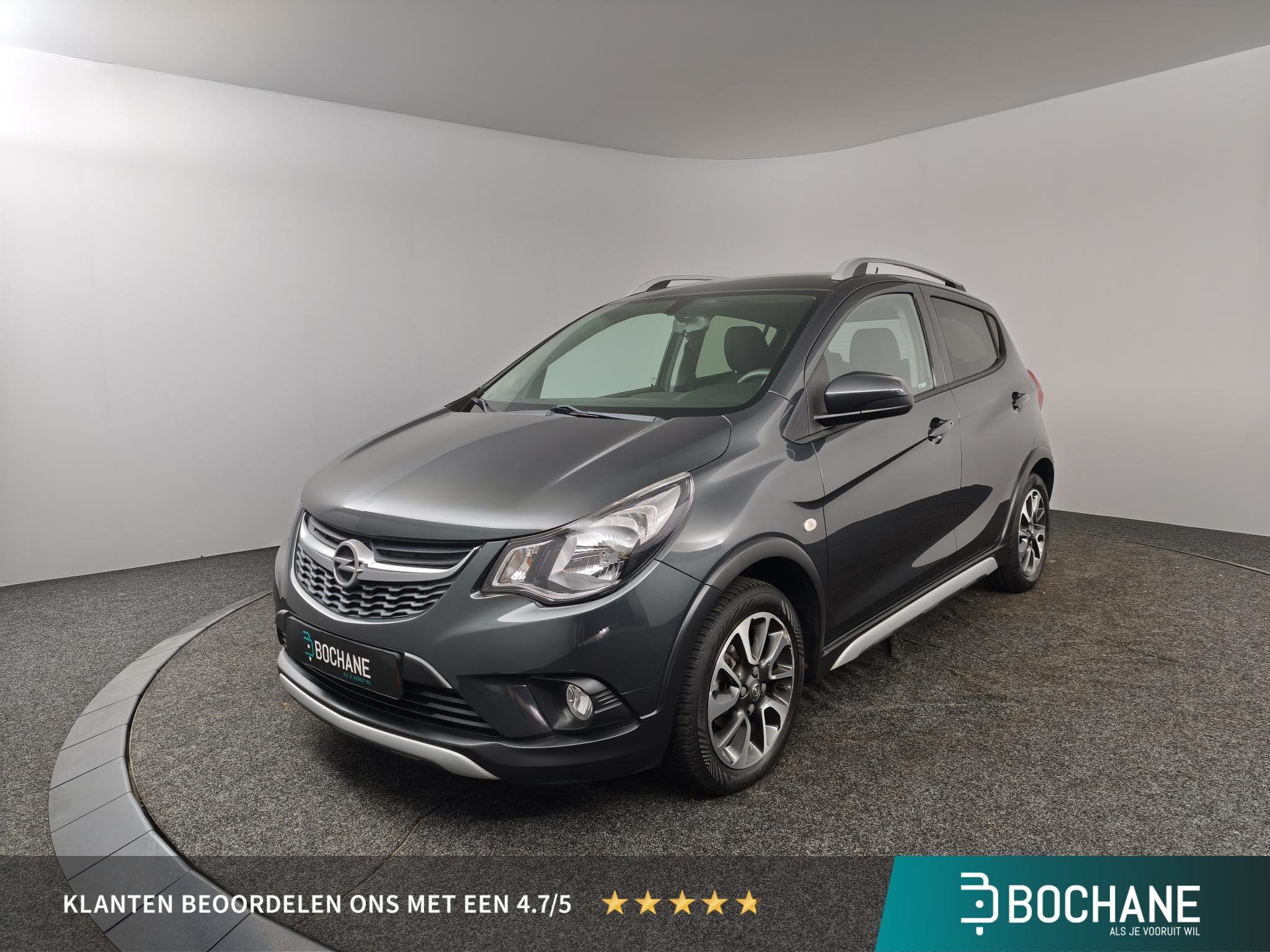 Opel KARL 1.0 Rocks Online Edition | Apple CarPlay / Android, 839 kg, Stof, Gebruikt, Origineel Nederlands