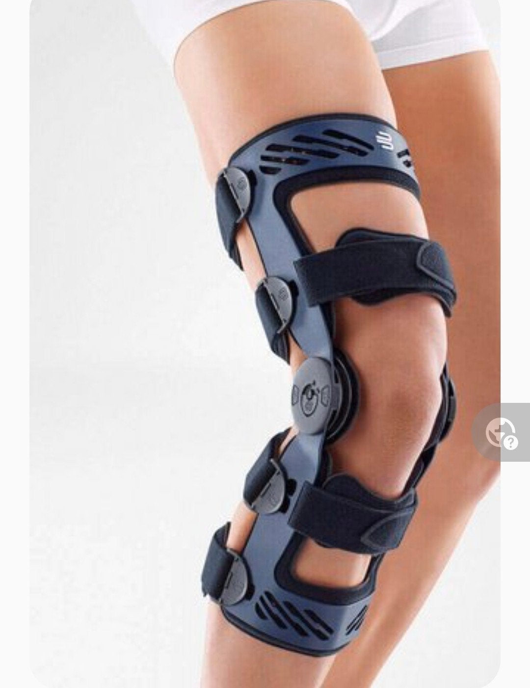 Bauerfeind Secu tec Genu kniebrace rechts en links, Ophalen of Verzenden, Gebruikt