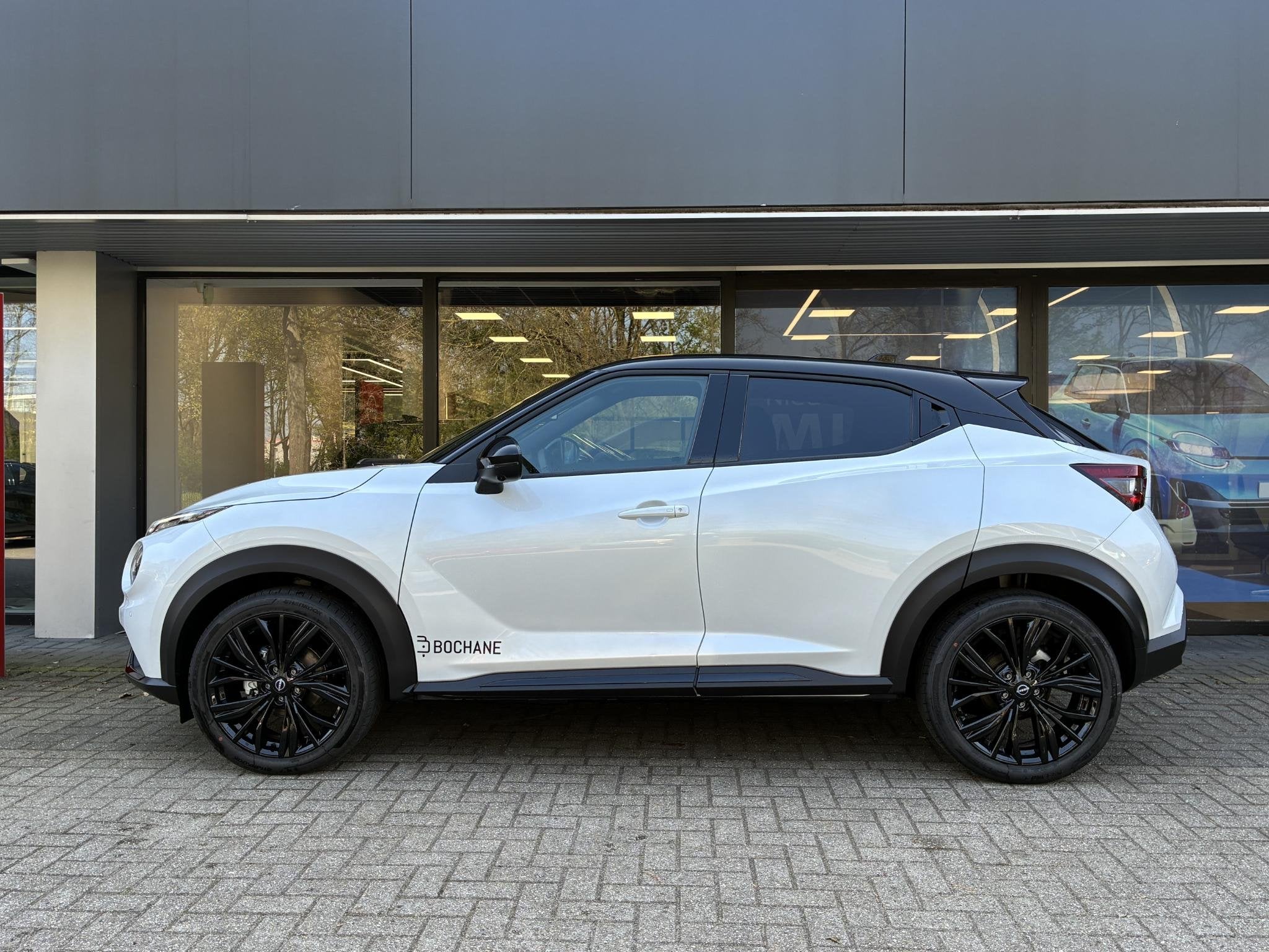 Nissan Juke 1.6 Hybrid N-Design DEMO | Climate Control | Ver, Auto's, Stof, Met garantie (alle), Wit, Origineel Nederlands