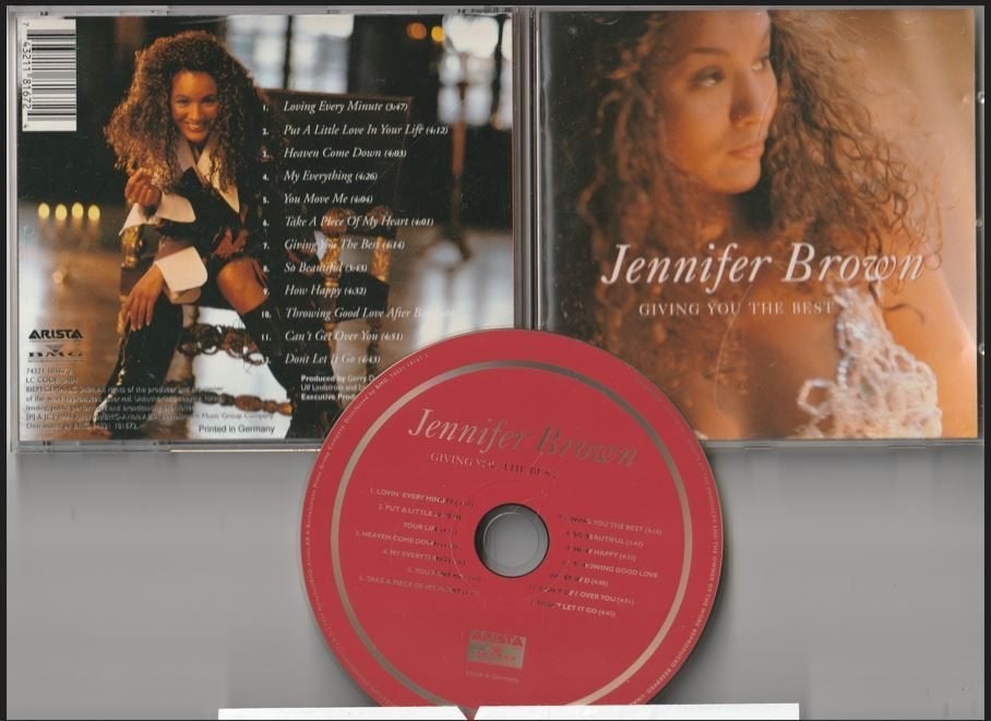 Jennifer Brown - Giving You The Best, Ophalen of Verzenden, Zo goed als nieuw