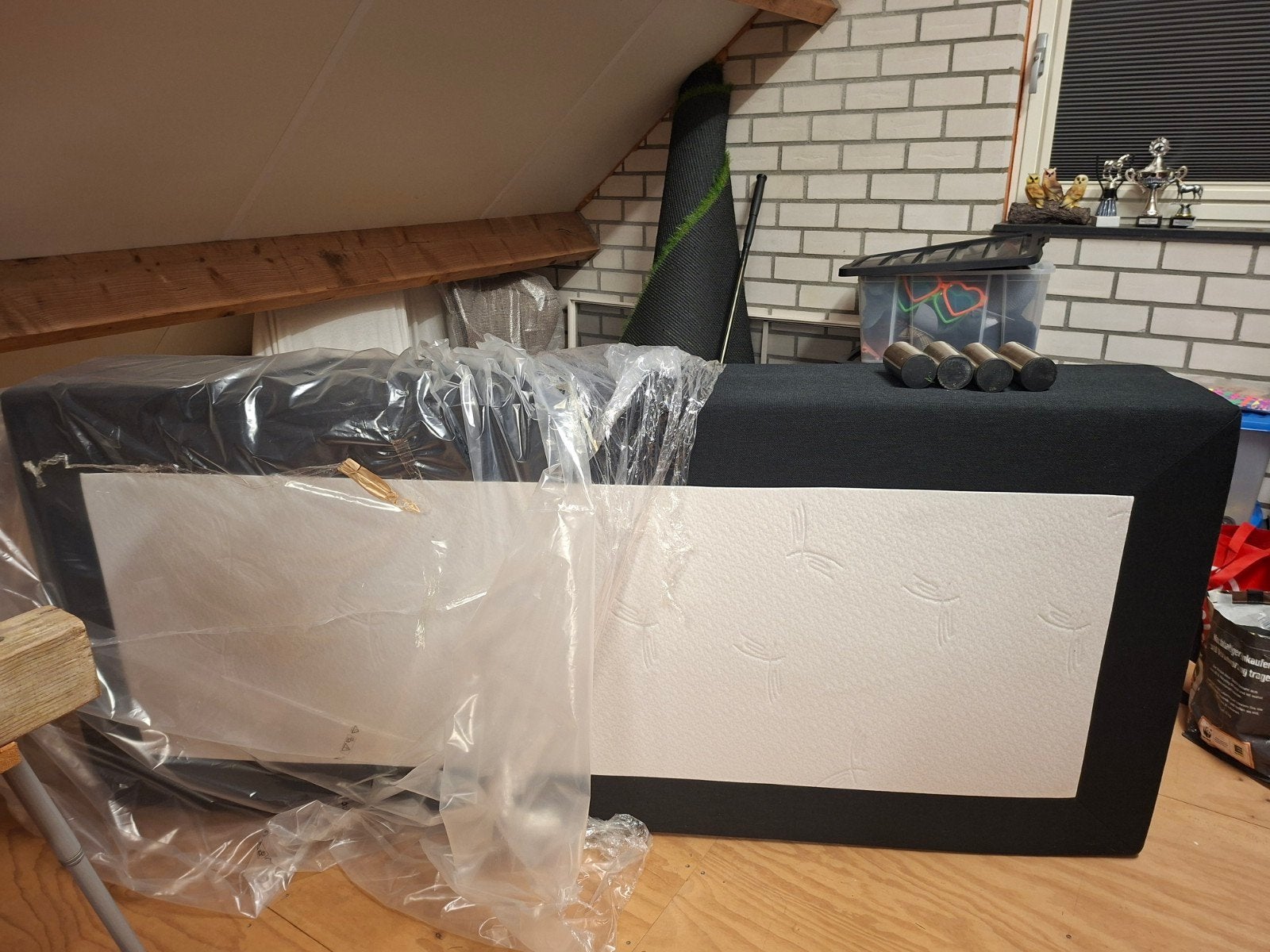 Boxspring onderstel Beter Bed Miodormio 90x210cm, Huis en Inrichting, Ophalen, 90 cm, Eenpersoons, Zo goed als nieuw