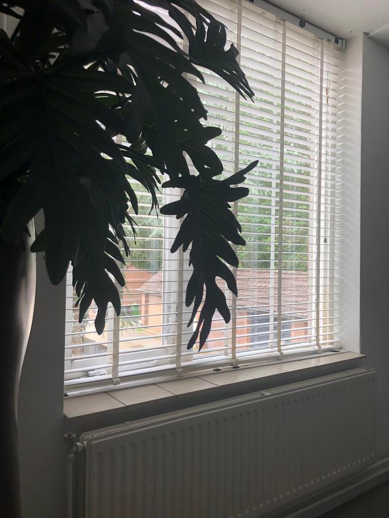 Lamellen wit 160 x 200 cm, Ophalen of Verzenden, Zo goed als nieuw