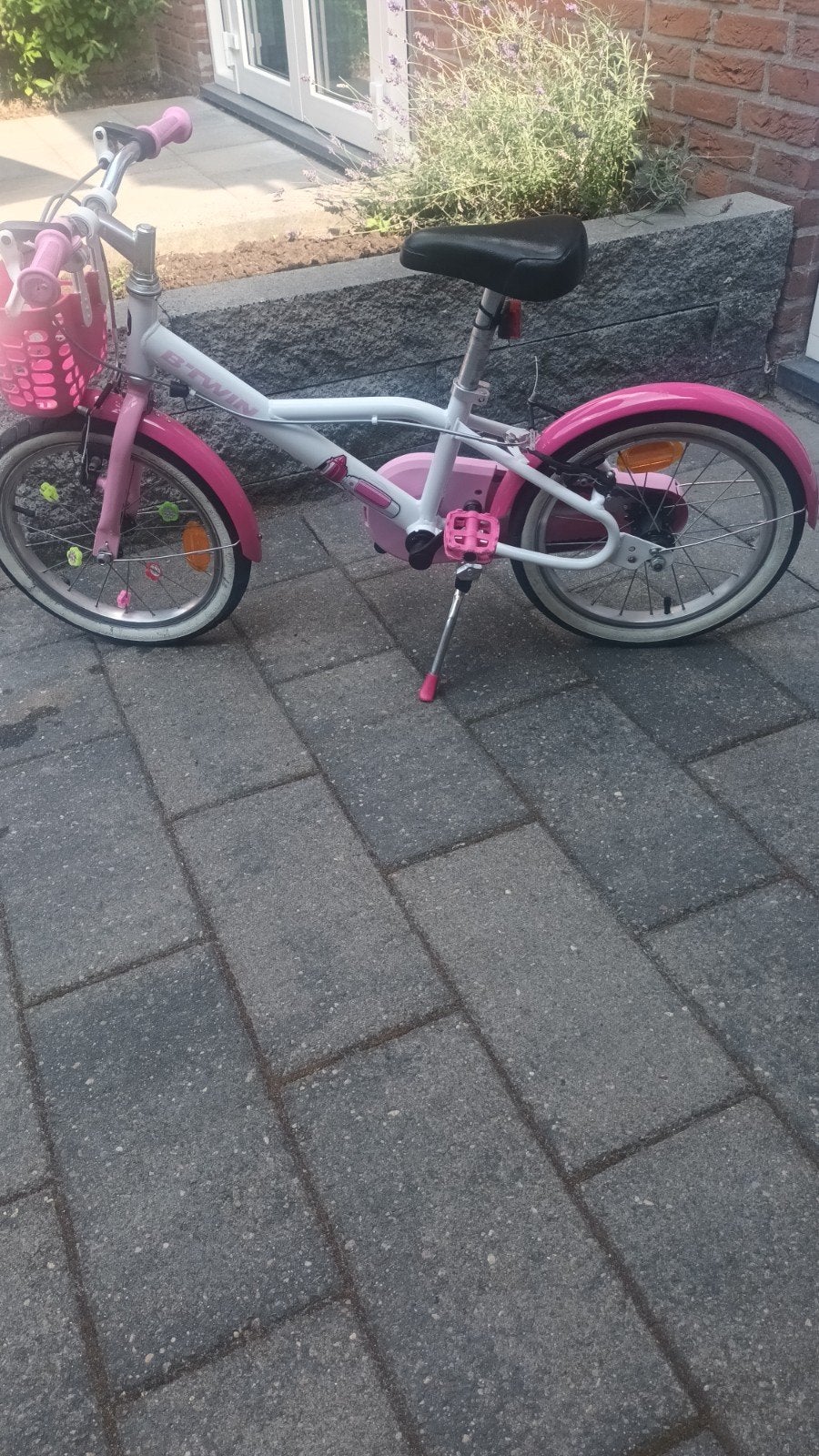 Decathlon Kinderfiets 16 inch, Fietsen en Brommers, Ophalen, Velgrem, Decathlon B'Twin, 16 tot 20 inch