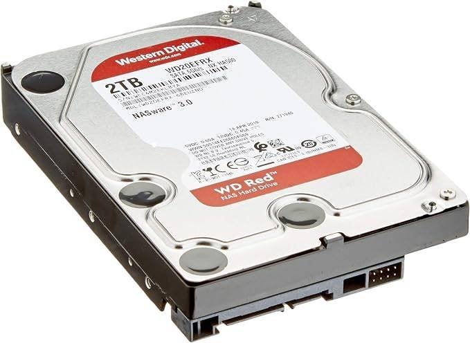 Wd nas hardeschijf WD20EFRX NIEUW GESEALD, Computers en Software, Intern, HDD, Nieuw, Desktop