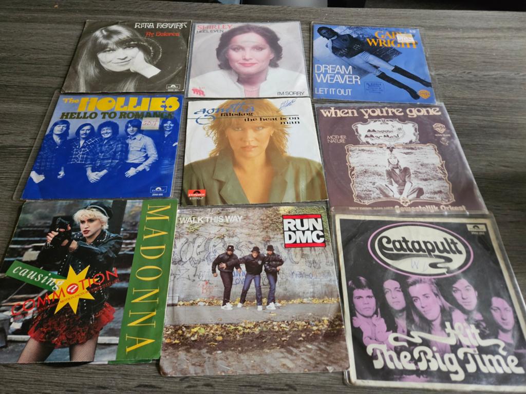 Diverse singles in goede staat: Pop, Rock, Dance klassiekers, Gebruikt, 7 inch, Pop, Single