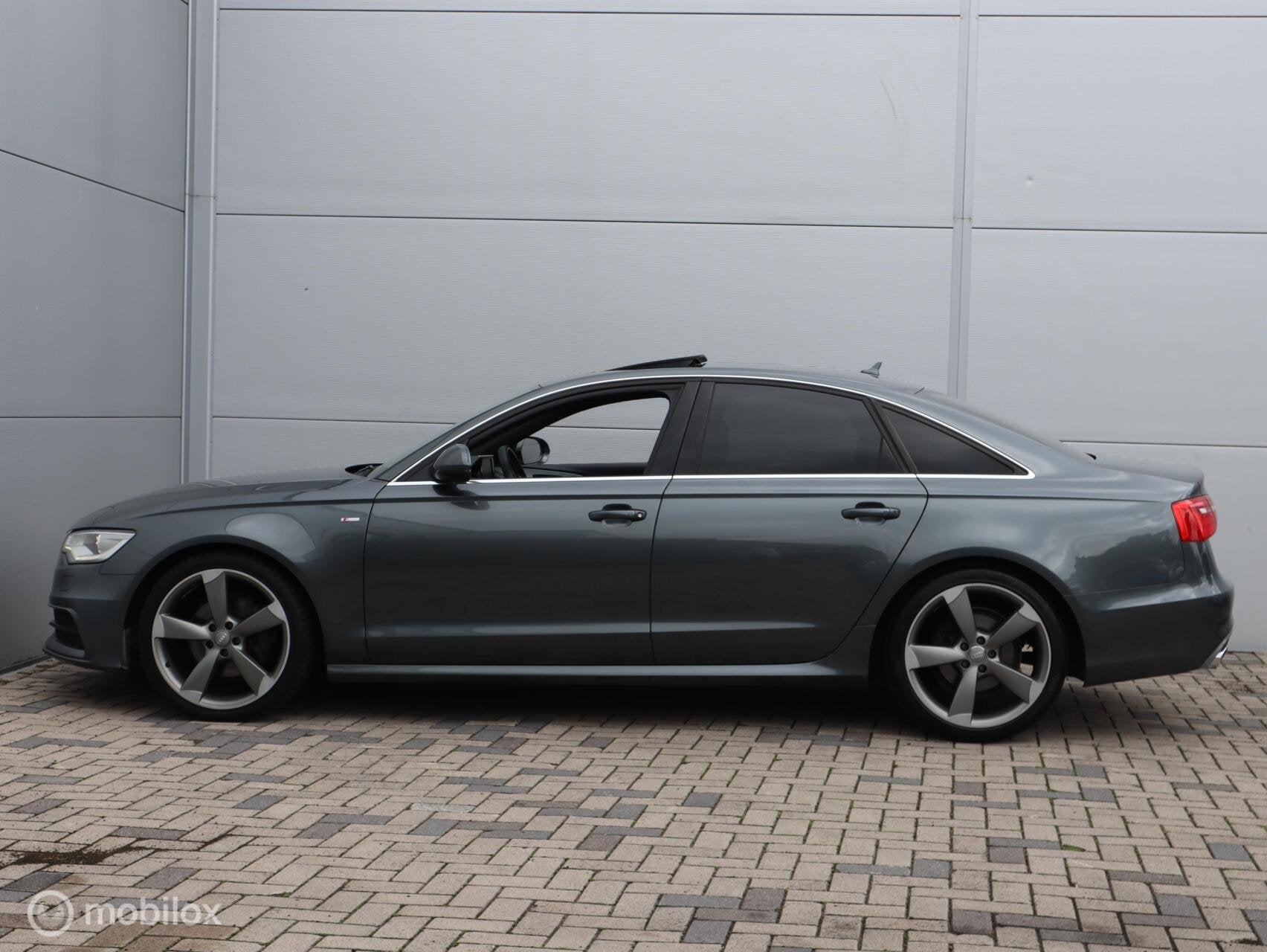 Audi A6 2.8 FSI quattro S Line LED Automaat Pano Leer Stoelv, Euro 5, Gebruikt, Zwart, 2773 cc