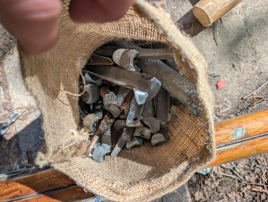 Metalen haringen, Ophalen of Verzenden