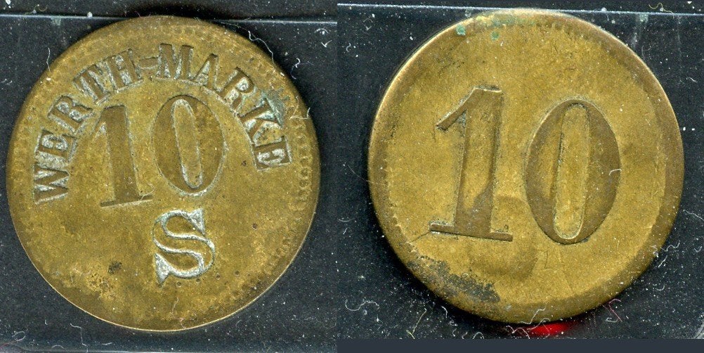 75235 - HANDELSTOKEN -1871-1948 WEIMAR REPUBLIEK, Postzegels en Munten, Penningen en Medailles, Verzenden, Overige materialen
