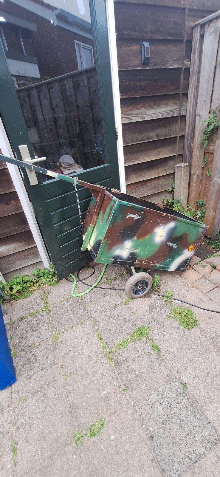 Fietskar scooter brommer kar, Ophalen, 80 kg of meer