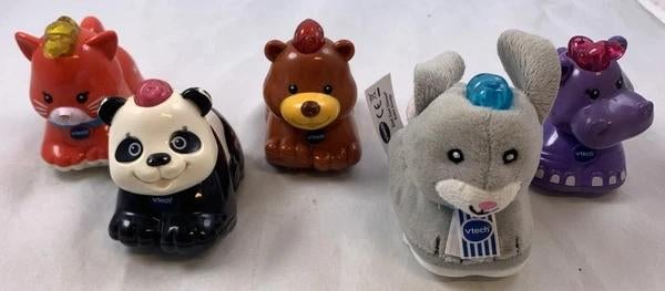 VTech Toet Toet Dieren 5 Stuks Nijlpaard Panda Beer Kat set, Kinderen en Baby's, Speelgoed | Vtech, Coolsingel 104, 3011 AG Rotterdam, Netherlands