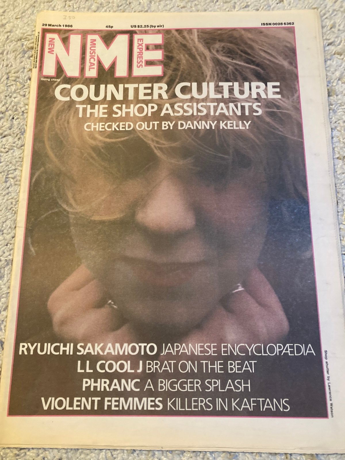 NME 1986 LL COOL J Violent Femmes PHRANC Margi Clarke, Ophalen of Verzenden, Zo goed als nieuw, Muziek, Film of Tv