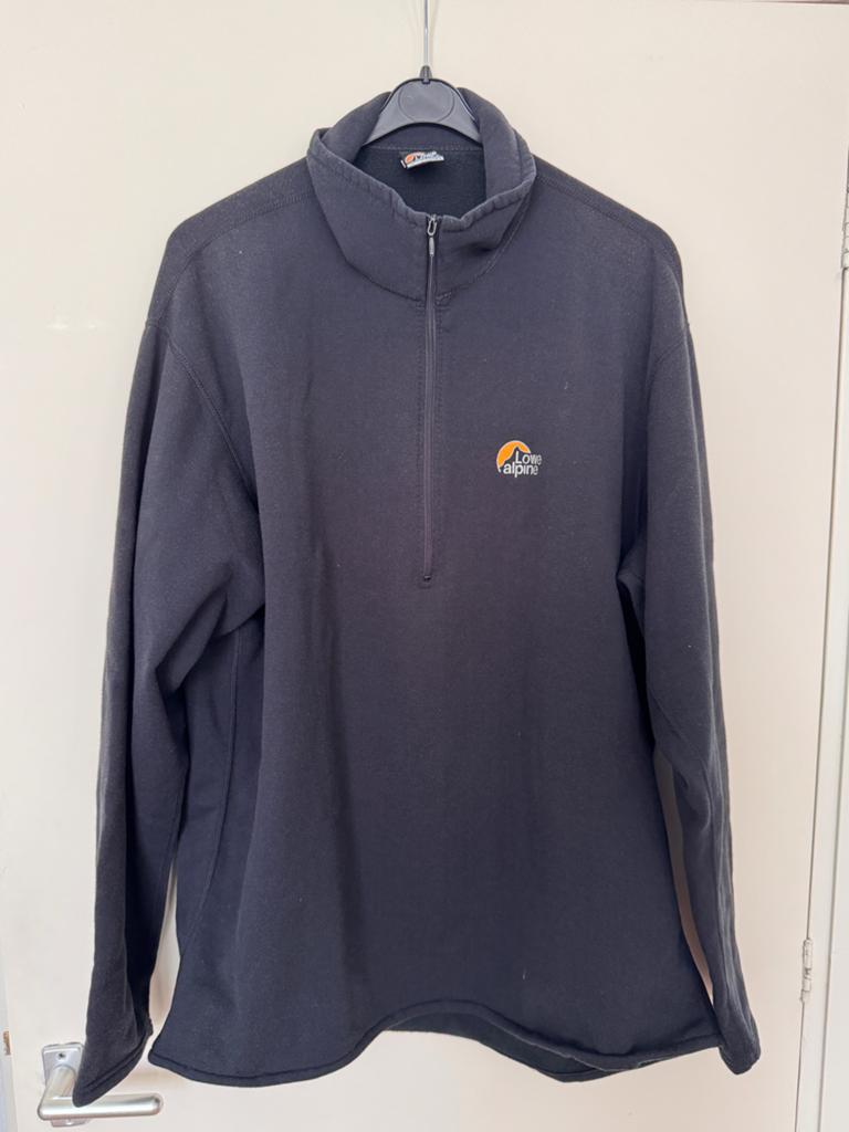 Lowe Alpine fleece XL zwart, Verzenden, Gedragen