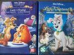 Walt Disney LADY en de VAGEBOND 1 en 2 in nieuwstaat, Tekenfilm, Verzenden, Zo goed als nieuw, Alle leeftijden